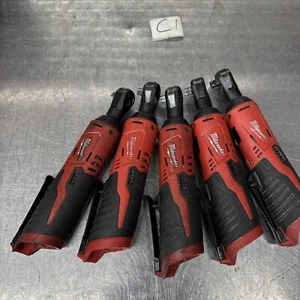 5 of Milwaukee 2457-20 BROKEN M12 12 Volt Cordless 3/8" Ratchet BROKEN - Picture 1 of 7