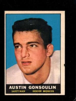 1961 TOPPS #192 GOOSE GONSOULIN EXMT (RC) BRONCOS *X56261 - Image 1 of 2