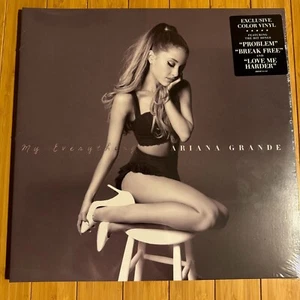 Ariana Grande My Everything Lavender Split Vinyl Brand New/Sealed In Hand - Imagen 1 de 3
