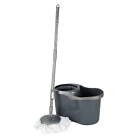 Microfiber Self Wringing Mop &amp; Bucket Set