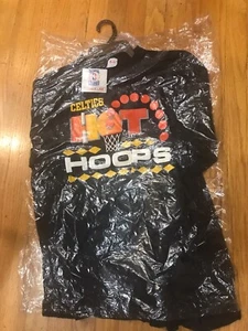 Vintage Rare Deadstock Men's  Boston Celtics T-Shirt- Large -New - Picture 1 of 4