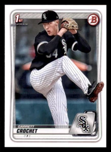 2020 Bowman Draft 1st Edition #BD95 Garrett Crochet - Picture 1 of 2