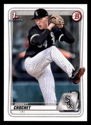 2020 Bowman Draft 1st Edition #BD95 Garrett Crochet - Image 1 of 2