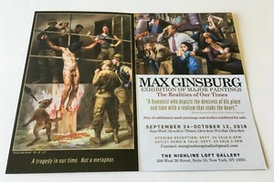 Max Ginsburg Galerie Handout 2016 - Bild 1 von 2