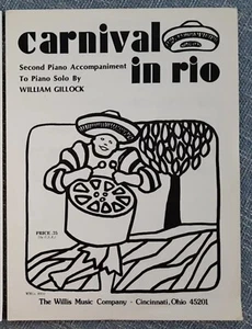Karneval in Rio 2. Klavierbegleitung von William Gillock 1969 - Bild 1 von 2