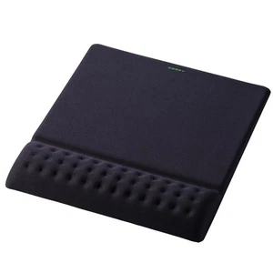 Mouse pad integrated wrist rest wide COMFY black MP-ACF001WBK - Picture 1 of 7