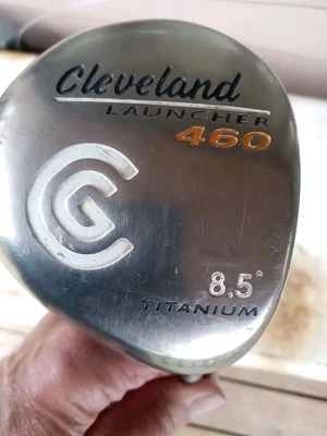 Controlador de titanio Cleveland 8,5° Launcher 460 con eje de grafito extra rígido Ys-7 Foto 1 de 4
