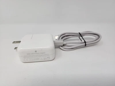 Adaptador de corriente USB-C genuino Apple 30W con cable USB-C para MacBook iPad iPhone Foto 1 de 4