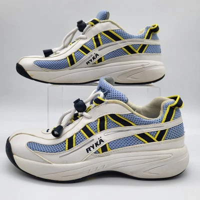 Ryka Aqua Spyn Caminar Correr Zapatos Nitracel Mujer Talla 7 Azul Blanco Foto 1 de 4