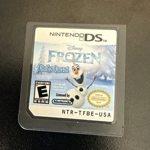Disney Frozen: Olaf's Quest (Nintendo DS, 2013) Auténtico y Probado - Imagen 1 de 4