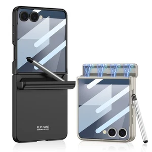 For Samsung Galaxy Z Flip 7 6 Shockproof Phone Case W/ Pen Holder&Screen Film - Picture 1 of 18