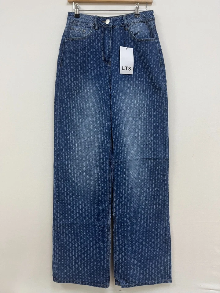 LTS mid wash textured jean 36inch - Image 1 of 3