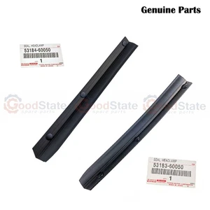 Genuine Toyota LandCruiser 80 Series HZJ RH LH Headlamp Cover Seal Set - Picture 1 of 6