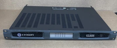 Crown CT4150 Drive Core 4-Channel Power Amplifier Rack Mount *Partially Working* - Image 1 of 4
