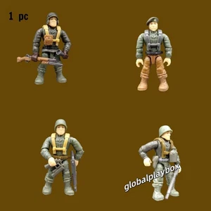 Mega Bloks Halo Call of Duty WWII Soldiers Building Blocks Figure Collection - Picture 1 of 9