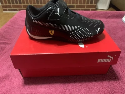 Zapatillas Puma Ferrari Niños 11c Negro Drift Cat 5 Ultra II Foto 1 de 4