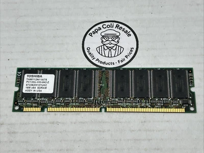 THMY12N11A75 Toshiba 128MB PC133U-333-542-Z Memory RAM - Image 1 of 4