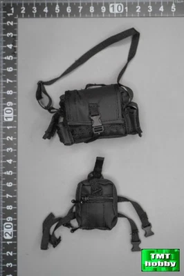 Equipamiento FBI 1006 Very Hot Toys escala 1:6 - Bolsas de hombro y pierna caída Foto 1 de 2