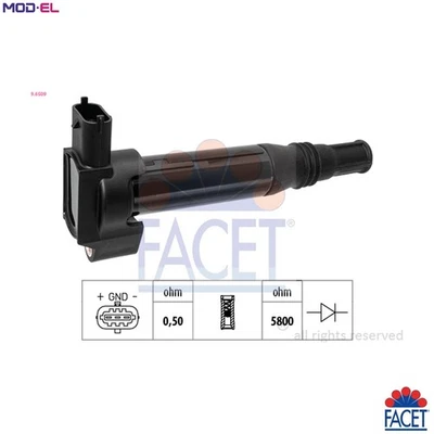 IGNITION COIL 9.6509 FOR PEUGEOT 2008 301 108 208/II/Hatchback/Van 308  TOYOTA - Image 1 of 4