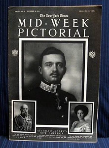 1916 NY Times 11-30 Mid Week War Pictorial WWI Magazine - Picture 1 of 3