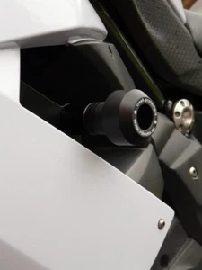 Kawasaki ER-6F Ninja 650R 2009-2011 RD Moto Crash Frame Sliders Protectors Black - Picture 1 of 6