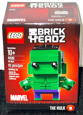 ¡NUEVO! LEGO BRICKHEADZ 41592 THE HULK / MARVEL SUPER HEROES Foto 1 de 2