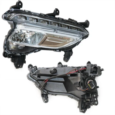 Fits Hyundai Santa Fe Sport 2.0L 2.4L 2017 2018 Fog Light Right Side Clear Lens - Image 1 of 4