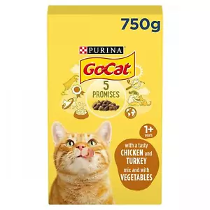 GO-CAT Chicken and Turkey Dry Cat Food | Cats - Picture 1 of 3