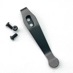 Clip de cuchillo de bolsillo de titanio hágalo usted mismo para cuchillos SRM 9201/9202 piezas y accesorios - Imagen 1 de 7