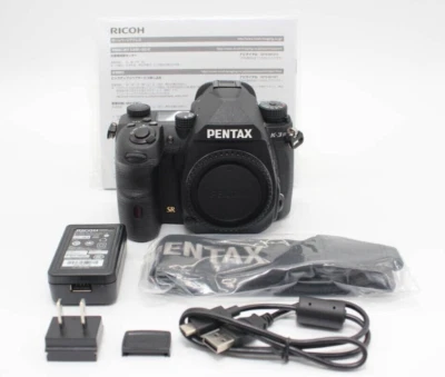 [N-Mint in Box] PENTAX K-3 Mark III Digital SLR Camera Black 25.7 MP SC:15515 - Image 1 of 4