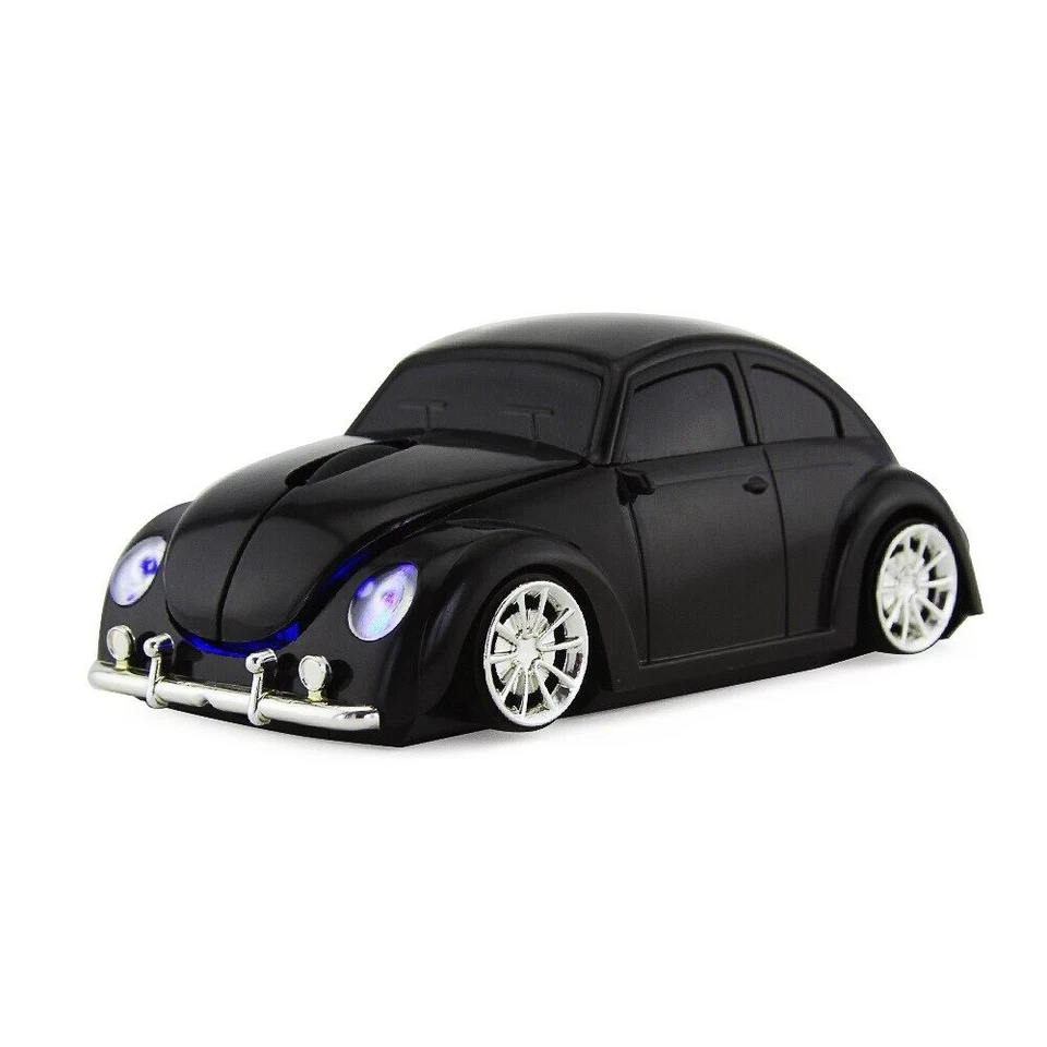 USB 2.4GH Wireless Mouse Retro Car with Led Light Gift Present - Image 1 of 4