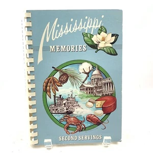 Mississippi Memories Second Servings Cookbook Nevie McArthur 1983 1st Ed Pb - Picture 1 of 7