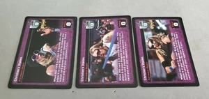 WWE RAW DEAL CHRISTIAN SHADES ORIGINAL VERSION A B C SET OF 3 PREMIUM RARE - Picture 1 of 1