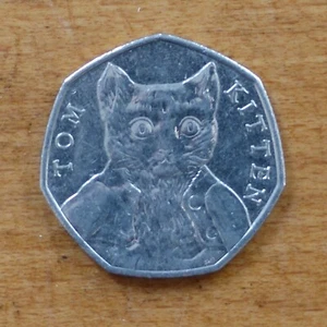 Tom Kitten 50p - Circulated - 2017 - Bild 1 von 2