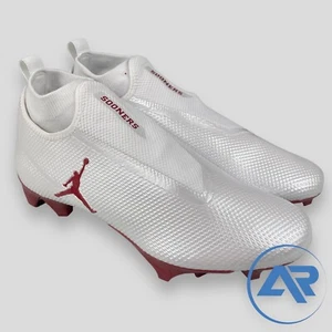 Jordan Vapor Edge Pro 360 SMU PE Oklahoma Sooners Men's Size 10 Wide CV6279-104 - Picture 1 of 7