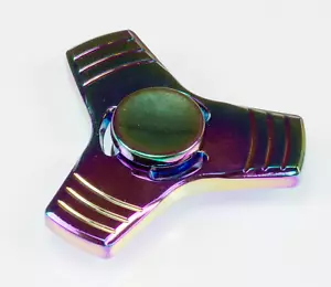EDC Fidget Hand Star Trek Spinner Multicolor Fokus ADHS Finger Spielzeug Versand aus NJ - Bild 1 von 2