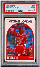 1989 NBA Hoops #200 Michael Jordan (HOF) PSA 9 MINT - Chicago Bulls