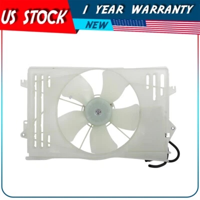 Electric Radiator Fan Assembly For Toyota For Corolla 2003-2006 2007 2008 - Image 1 of 4