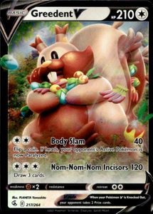 Greedent V 217/265 SV: Fusion Strike Holo Full Art - Bild 1 von 2