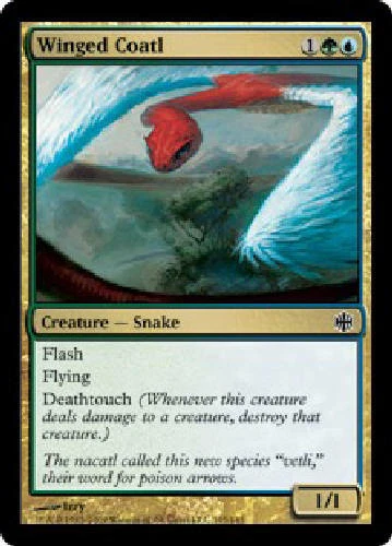 WINGED COATL X4 4 4X Alara Reborn MTG Magic the Gathering Cards DJMagic - Image 1 of 1