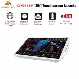 Reproductor de karaoke InAndon KV603 3 EN 1 1 TB HD 15,6", YouTube, Wi-Fi, multilingüe, IA点歌机 - Imagen 1 de 13
