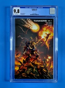 Tankers #1 Bad Idea Comics (2021) CGC 9.8 1st Print Robert Venditti Larosa🔥 - Picture 1 of 2
