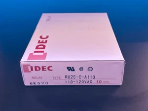 10X RU2S-C-A110 IDEC Universal Plug-in Power Relay DPDT 10A 120VAC RU2S - Picture 1 of 8
