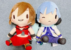 Hatsune Miku series Fuwapuchi Plush Toy MEIKO & KAITO set of 2 SEGA NEW - Picture 1 of 3