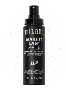 Milani Make it Last Matte Charcoal Setting Spray 1.18 - Picture 1 of 4