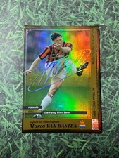Panini WCCF 2015-16 Marco Van Basten Printed Sign Refractor Soccer card AC Milan