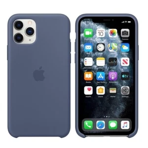 Funda Silicona Oficial/Original/Genuina Apple (iPhone 11 PRO) - Azul Alaska - Imagen 1 de 10