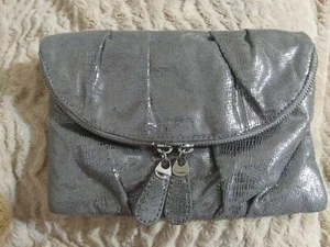 Lindsay Phillips Damen Silber Clutch Einheitsgröße - Bild 1 von 6