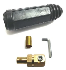 Male Welding Cable Dinze Type Plug SK 35mm To 50mm Welder Connector Dinse Din - Picture 1 of 4