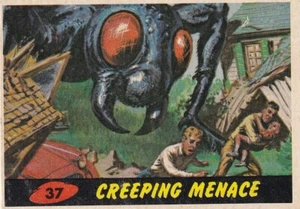 1 mars attacks 1962 topps mars attacks #37 creeping menace see scan - Picture 1 of 1